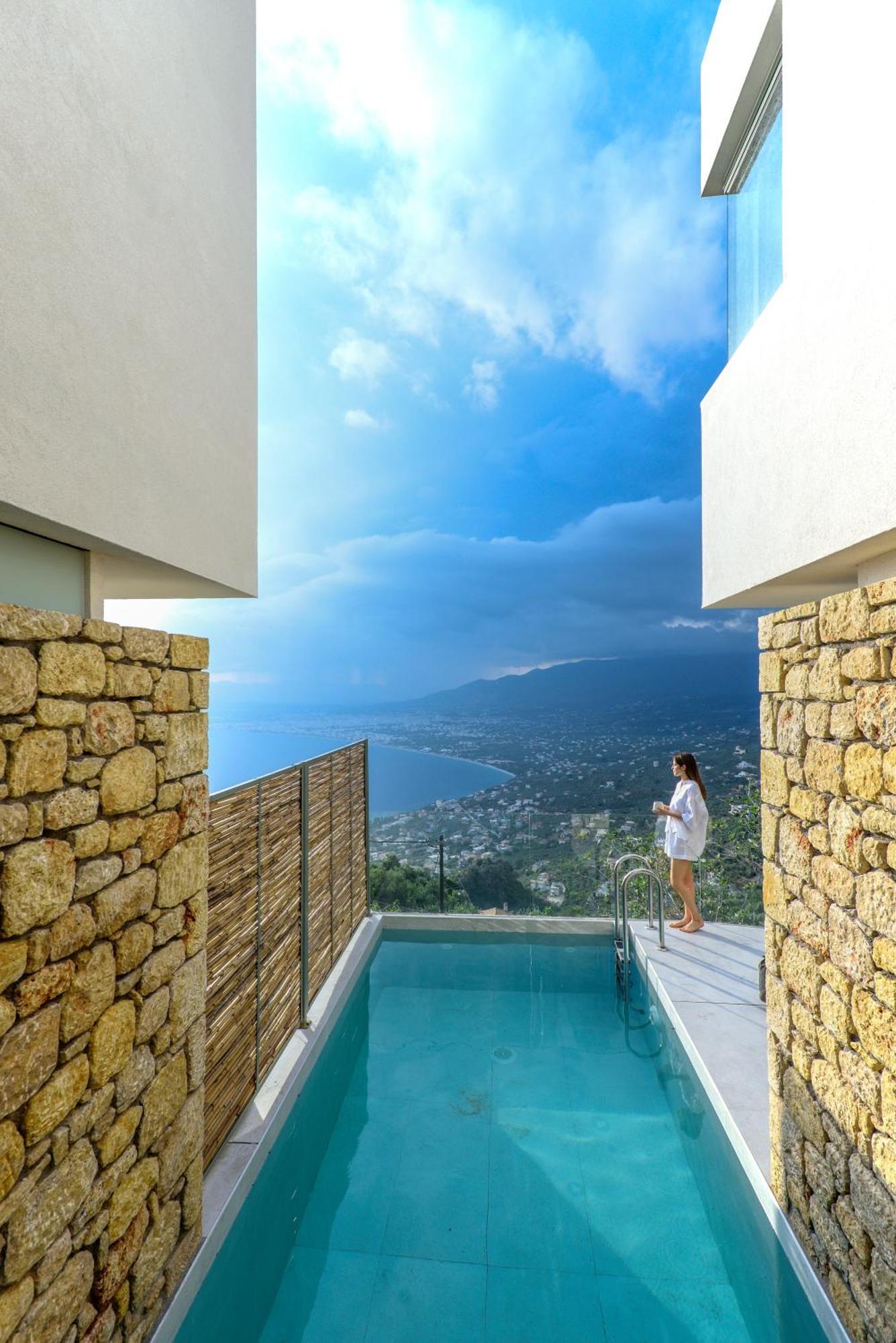 Lithos Retreat 1 Villa Kalamata Exteriör bild